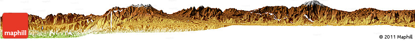 Physical Horizon Map of Mezam