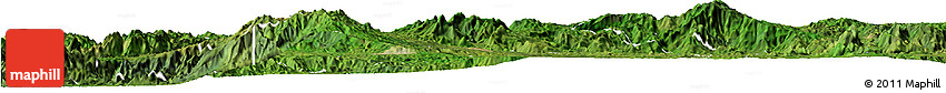 Satellite Horizon Map of Mezam