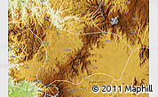 Physical Map of Mezam