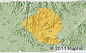 Savanna Style 3D Map of Momo