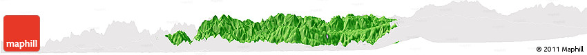 Political Horizon Map of Momo, cropped outside