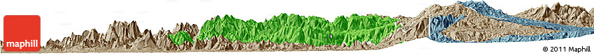 Political Horizon Map of Momo, semi-desaturated