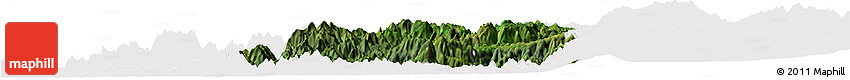 Satellite Horizon Map of Momo, cropped outside