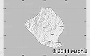 Gray Map of Momo, single color outside