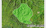 Political Map of Momo, satellite outside