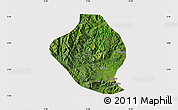Satellite Map of Momo, cropped outside