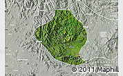 Satellite Map of Momo, lighten, semi-desaturated