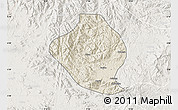 Shaded Relief Map of Momo, lighten