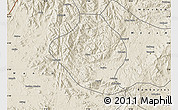 Shaded Relief Map of Momo