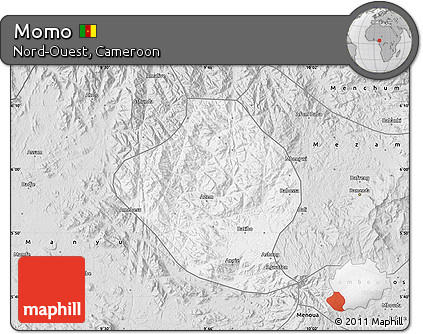 Silver Style Map of Momo