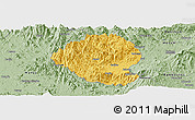 Savanna Style Panoramic Map of Momo