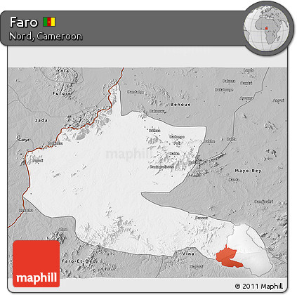 Gray 3D Map of Faro