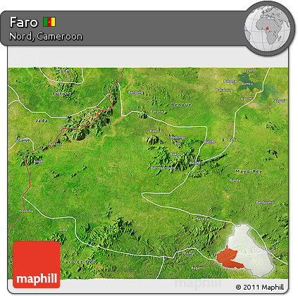 Satellite 3D Map of Faro