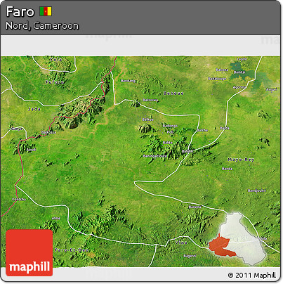 Satellite 3D Map of Faro