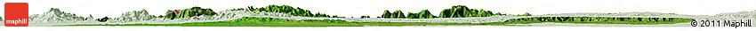 Satellite Horizon Map of Faro, lighten