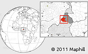 Blank Location Map of Faro, highlighted country, highlighted parent region
