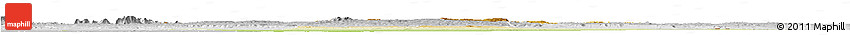 Physical Horizon Map of Mayo-Rey, lighten, desaturated