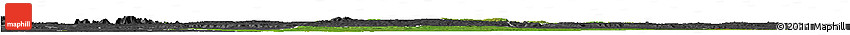 Satellite Horizon Map of Mayo-Rey, darken, desaturated