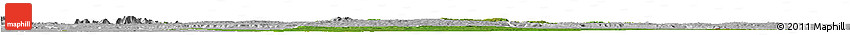 Satellite Horizon Map of Mayo-Rey, lighten, desaturated