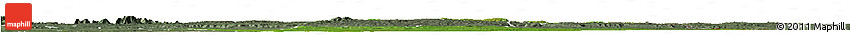 Satellite Horizon Map of Mayo-Rey, semi-desaturated