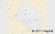 Classic Style Map of Mayo-Rey, single color outside
