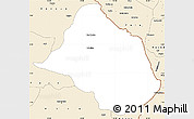 Classic Style Simple Map of Mayo-Rey