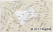 Classic Style 3D Map of Haut-Nkam