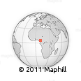 Outline Map of Haut-Nkam