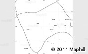 Blank Simple Map of Haut-Nkam