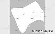 Gray Simple Map of Haut-Nkam