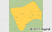 Savanna Style Simple Map of Haut-Nkam