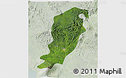 Satellite 3D Map of Meme, lighten
