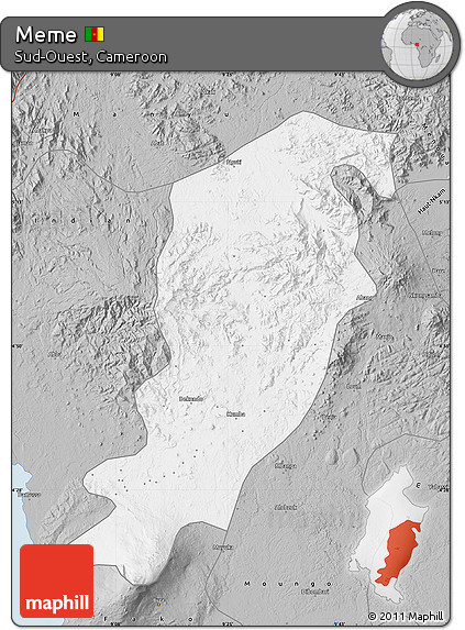 Gray Map of Meme