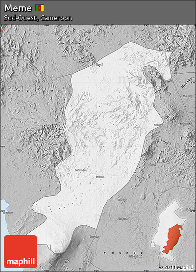 Gray Map of Meme