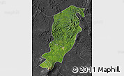 Satellite Map of Meme, darken, desaturated