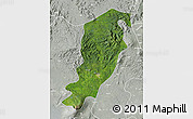 Satellite Map of Meme, lighten, semi-desaturated