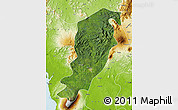 Satellite Map of Meme, physical outside