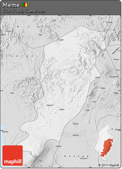 Silver Style Map of Meme