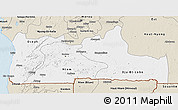Classic Style 3D Map of Sud