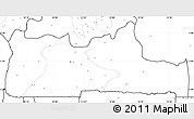 Blank Simple Map of Sud, no labels