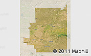 Satellite 3D Map of Division No.  1, lighten
