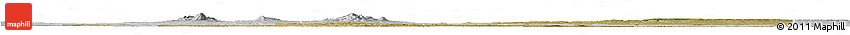 Satellite Horizon Map of Division No.  1, lighten, desaturated