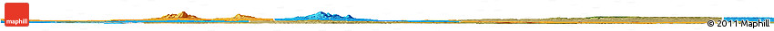 Satellite Horizon Map of Division No.  1, political outside