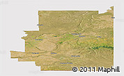 Satellite Panoramic Map of Division No.  1, cropped outside