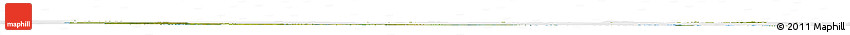 Satellite Horizon Map of Division No. 10, single color outside