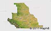 Satellite 3D Map of Division No.  3, cropped outside