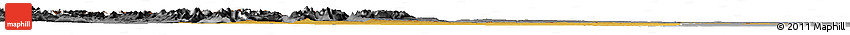 Physical Horizon Map of Division No.  3, desaturated