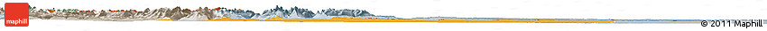 Political Horizon Map of Division No.  3, lighten, semi-desaturated