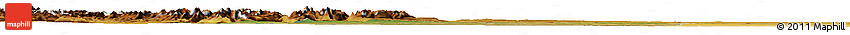 Satellite Horizon Map of Division No.  3, physical outside