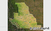 Satellite Map of Division No.  3, darken